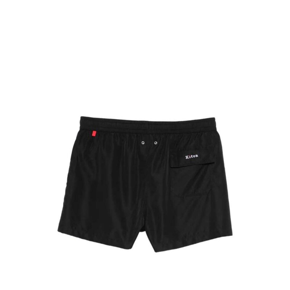 Kiton Men Drawstring Swim Shorts - Picture 2 of 3